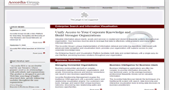 Desktop Screenshot of accordia-group.com
